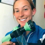 Léa R. avec son cheval